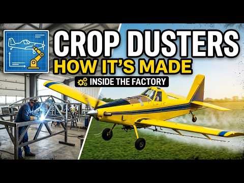 Crop Dusters | How It's Made Full Process