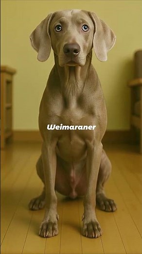 Weimaraner Puppy to Adult Transformation | The Silver Ghost of Germany
