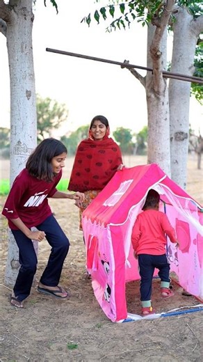 Winter house or Garib Bhai behen #shorts #poor #winter #youtubeshorts
