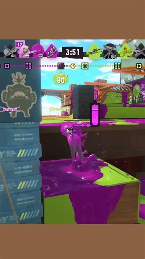 First time using E-Litre #splatoon3 #gaming #quadkill