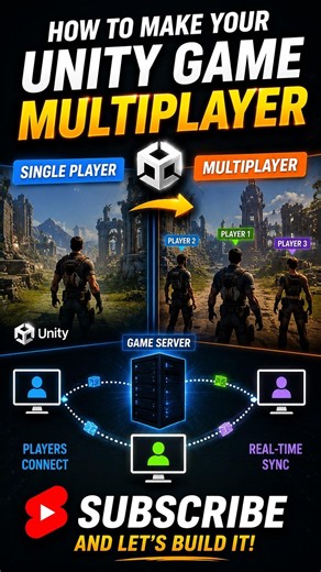 How to Make Your Unity Game Multiplayer?