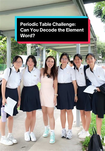 Chemistry Challenge: Decode Element Words with Symbols