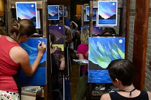 Paint Night Toronto | Fresh Paint Studio & Art Cafe | Corporate Painting