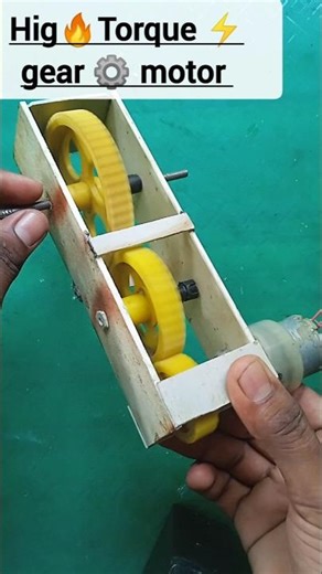 making high torque ⚙️ gearbox | gear ⚙️ motor #shorts #trending #youtubeshorts #gearbox #viral