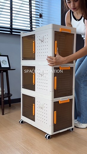 Temu Official on Instagram: "📦 Tidy up your space, one box at a time! These stackable storage boxes keep your essentials organized while saving room. 🧹📤 🔍 Find them at https://temu.to/m/u6ro30aahxx or with this code dwf7862. #Temu #TemuFinds #HomeOrganization"