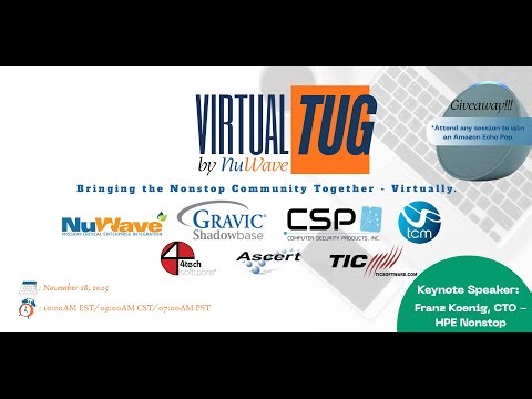 Virtual TUG by NuWave - Meeting Recording