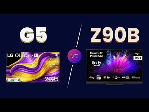 LG G5 vs Panasonic Z90B | Full TV Comparison – Picture, Gaming & Features!