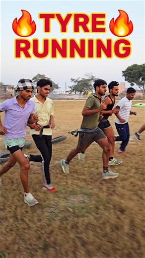 Tyre Running Kaise Karen | Speed Stamina Power Badhegi | Tyre Training Tips for Running Fast #shorts