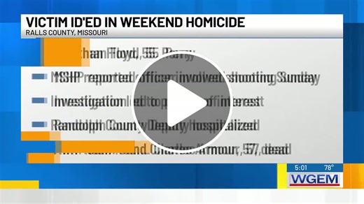 Police identify man found dead with gunshot wound outside Monroe City - NewsBreak