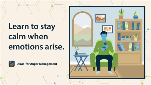 Stay on top of your feelings in difficult situations with the AIMS for Anger Management app. Track situations to notice patterns over time and take a moment to reset with one of the app’s grounding or mindfulness techniques, like taking a walk. #VAMobile https://mobile.va.gov/app/aims-anger-management | Cleveland VA Medical Center