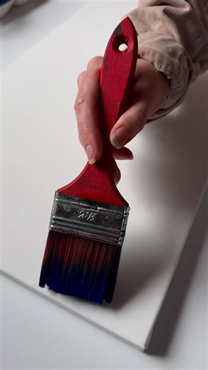 Acrylic Painting of the Starry Night