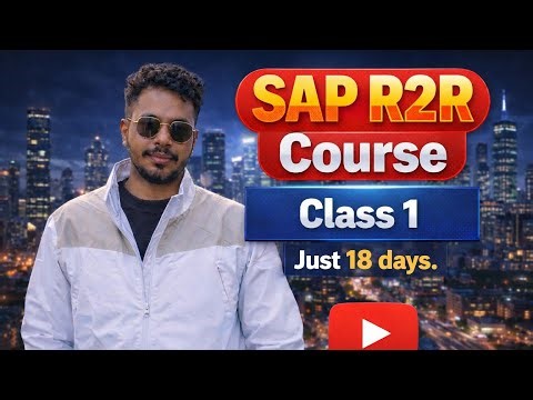 SAP R2R Course 1 in Telugu|| SAP R2R ట్రైనింగ్ ఇన్ తెలుగు#SAP R2R Videos#SAP R2R Videos #chanu sk