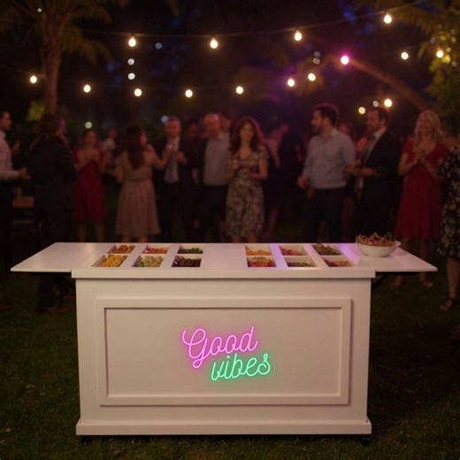 Mobile Bar Carts | Foldable Party Cart | DIY Custom Food Cart, Wedding Cart, Coffee Cart, Vendor Collapsible Beverage Cart, Charcuterie Cart - Etsy