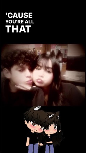 me and my alpha bf🐺 #wolfcouple🐺 #gachalife @⠀