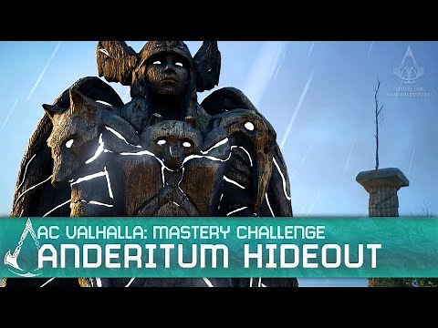 AC Valhalla: Mastery Challenge - Anderitum Hideout Challenges [Gold Medals]