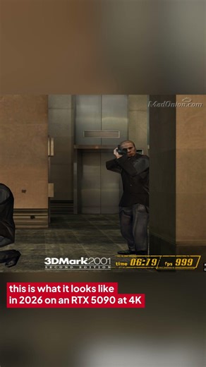 Benchmarking the RTX 5090 with 3DMark 2001