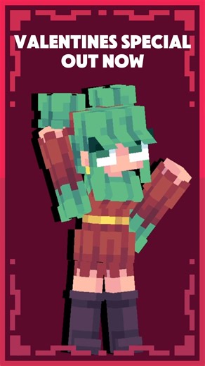 Valentine’s Day special out now! - Blockbench Animation #minecraft #2026 #blockbench