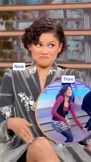 Zendaya doing ‘Shake It Up’ choreography THEN vs. NOW 🥹💜 #thenandnow #zendaya