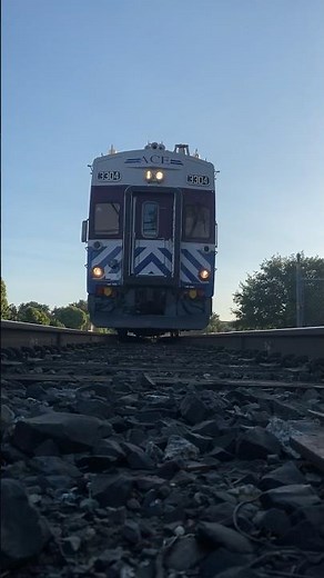 ACE Train runs over camera!