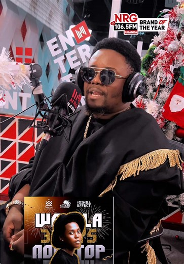 Live in the studio with African Simba, gearing up for the highly anticipated 3-day non-stop party at Thrones 🎶 #NRGRadioUG #NRGTransitUG