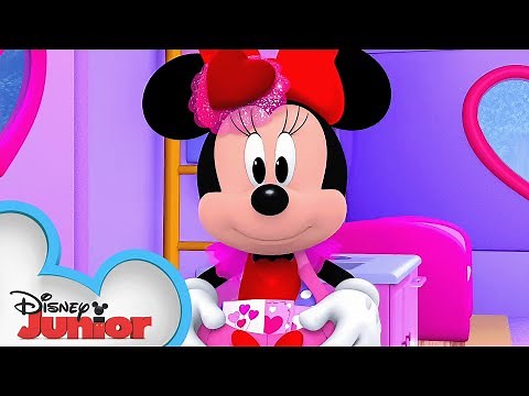 Minnie's Bow-Toons: Camp Minnie | Valentine's Day Episode 💘🐰 | My Bunny Valentine | ‪@disneyjr‬​