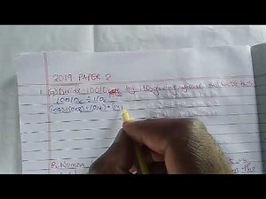 GRADE 9 MATHEMATICS PAPER 2 2019