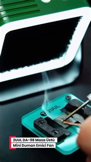 2UUL DA98 Desktop Mini Smoke Extractor Fan #shorts #trend #electronics