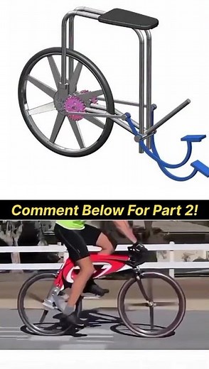 This Bicycle Has NO Pedals 😳 | Revolutionary Cycling Mechanism Explained#shorts