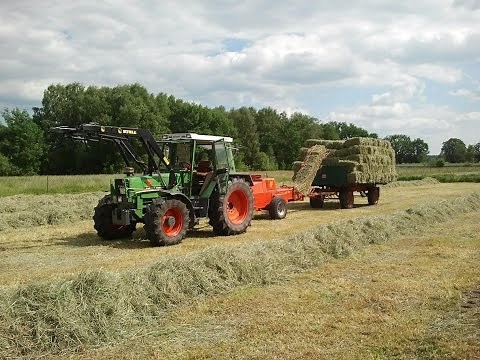 Fendt 309 LSA und Welger AP 52 (inkl. Schwaden) HD