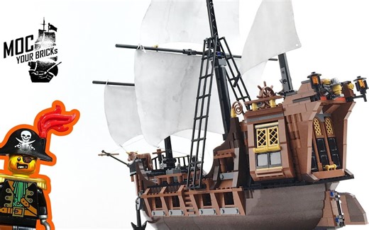 【Lego 70810升级版速拼】大佬把乐高玩出了自己的想法