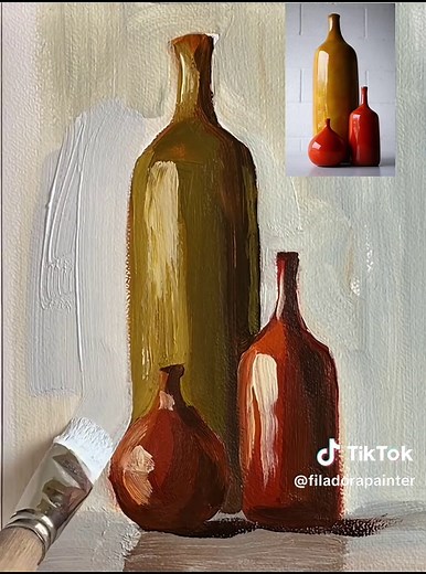 Learn to Paint Glossy Objects with Acrylics