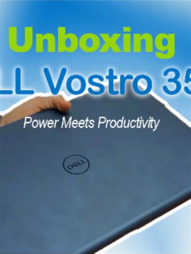 💻 Unboxing the Dell Vostro 3530- Sleek, fast, and ready to work. 💡 Charge fully before first use for the best battery performance. ALTA Computec - Authorized by Dell. Trusted by you. #Dell #Vostro3530