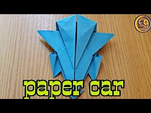 How to make paper car | paper super car | Amazing paper car step by step tutorial easy