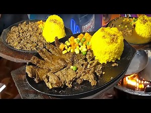 Filipino Food Sizzling Unli Rice & Unli Gravy Sauce | Sizzling Liempo | Sizzling Pork | T-Bone