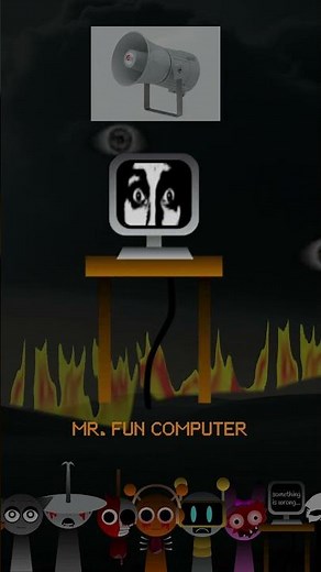 Mr. Fun computer horror | Phase 1| #sprunki #incredibox