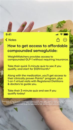 Introducing WeightWatchers Clinic 喙 Join today for access to obesity-trained doctors, FDA-approved medication, and a tailored nutrition plan from the weight-loss leader you trust. | WeightWatchers | Facebook