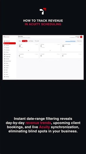 How to Track Revenue and Analytics in Acuity | Tecton Scheduler