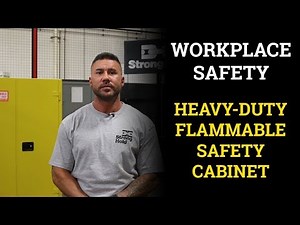 Workplace Safety: Introducing the Heavy-Duty Flammable Safety Cabinet