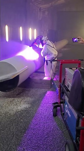 Twin Wire Arc Spray Metalizing 3/16" Zinc