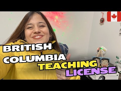 British Columbia Teaching Licence|How to become a teacher in Canada? #internationalstudents #bc🇨🇦