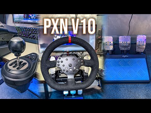 PXN-V10 Racing Wheel Unboxing + Test