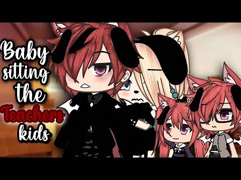Babysitting the teachers kids?! | Original Gacha Life Mini Movie