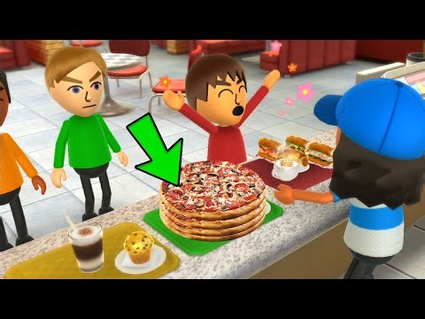 Feed Mii gameplay All Guest Friends 4 player🎵 Wii Party U🎵 AlexGaming