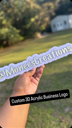 These custom business signs are NOW available ✅ thank you @moneescreations for ordering love 💛🤍 Each one is fully customizable and made about 14.5 inches wide (depending on your name) ⚠️ Ready to grab yours? Click the link in my bio and follow the steps to checkout — it’s that easy 📲 #fyp #craftersoftiktok #acrylicsign #glowforge #businesssign #acrylic #glowforge #acrylicsheets #businessname #explore #customsign #custombusinessnamesigns #businesslogo #explorepage✨ #foryou #foryoupage | Kreate