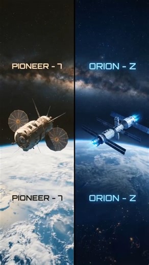 Apollo vs Orion: 50 Years That Changed Space Forever 🚀 #Apollo #Orion #NASA #SpaceTech #Artemis