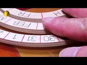 How to make Desk Calendar | DIY Desk Calendar from Wood | Pacific DIY - 1183969