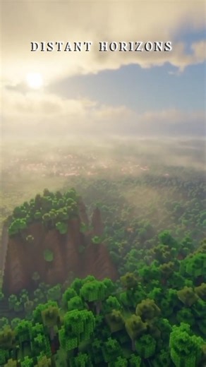 Minecraft distant horizons #Distant horizon