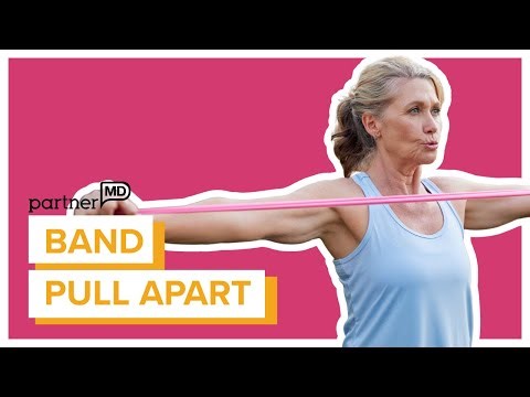 How to Do a Band Pull Apart | Exercise with PartnerMD