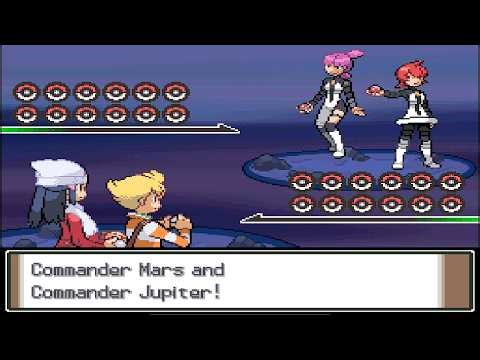 Pokemon Platinum Redux • Commander Mars & Jupiter - Spear Pillar