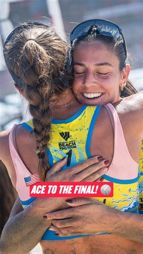 14K views · 1.1K reactions | Donlin/Denaburg  have spiked their way into their first-ever final as a team! This is a massive breakthrough!  ​ While Julia Donlin reached the final stage in Montreal in 2023, this marks Lexy Denaburg's debut in an Elite Gold Medal Match! A career milestone!  ​What better place for a first Elite final than on home turf? ✨ ​  @dfritomedia / @_shotsbyshawn ☀️ #BeachVolleyball #BeachProTourNewport | Beach Volleyball World | Facebook